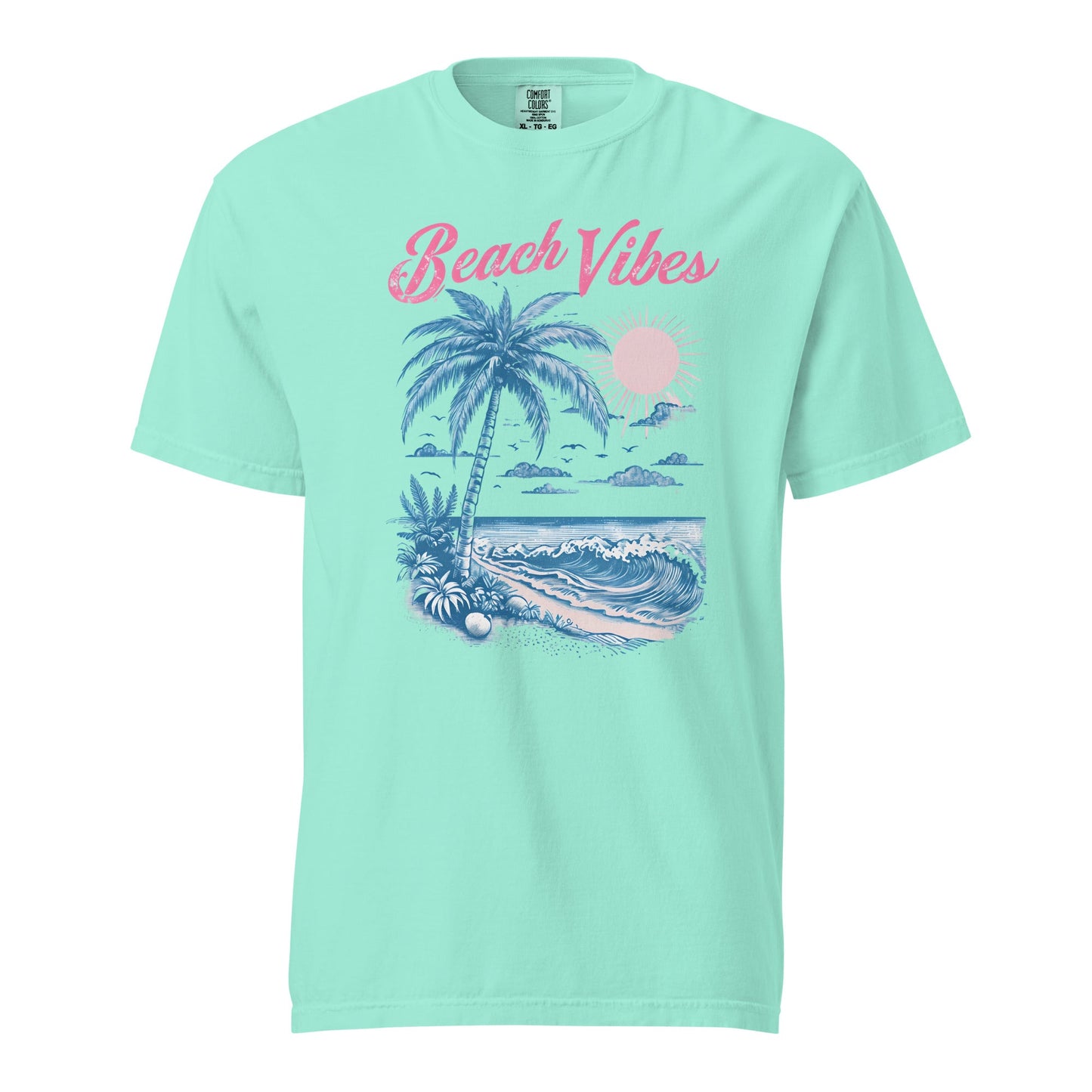 Beach Vibes Graphic Tee - Comfortable Cotton T-Shirt