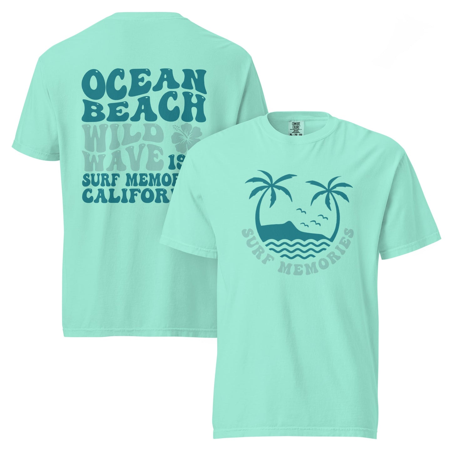 Ocean Waves Graphic Tee: Stylish Unisex Cotton T-Shirt