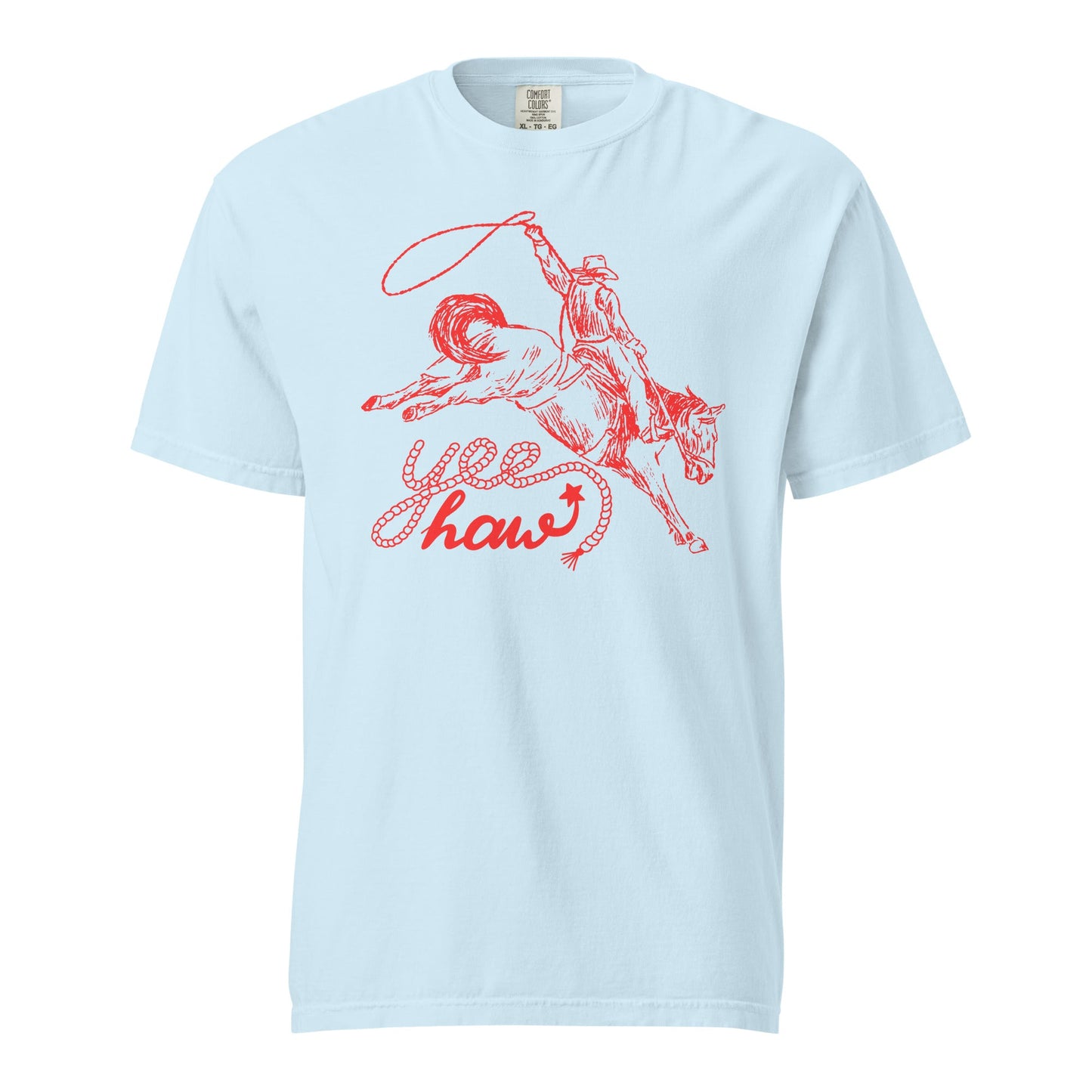 Yee Haw Graphic Tee - Soft, Breathable 100% Cotton T-Shirt