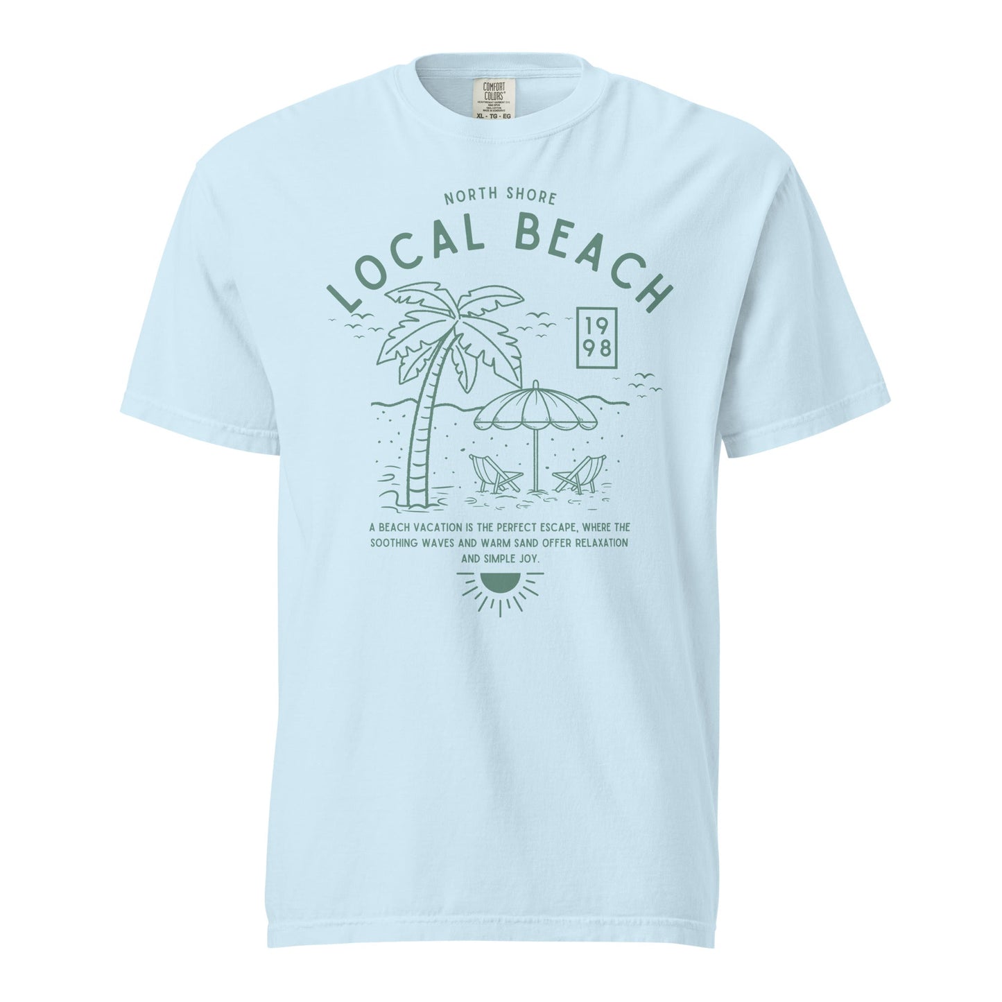 North Shore Local Beach Graphic Tee - Stylish & Comfortable