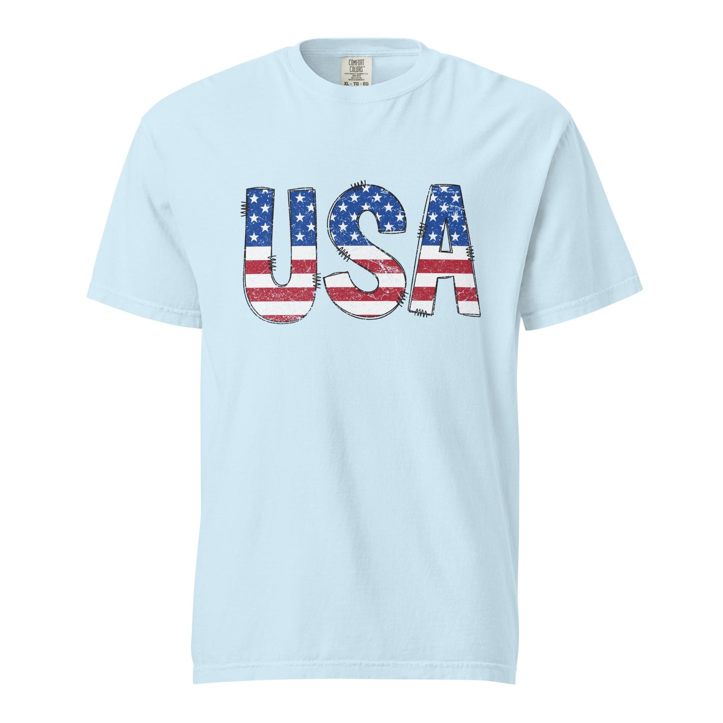 USA Flag Graphic Tee
