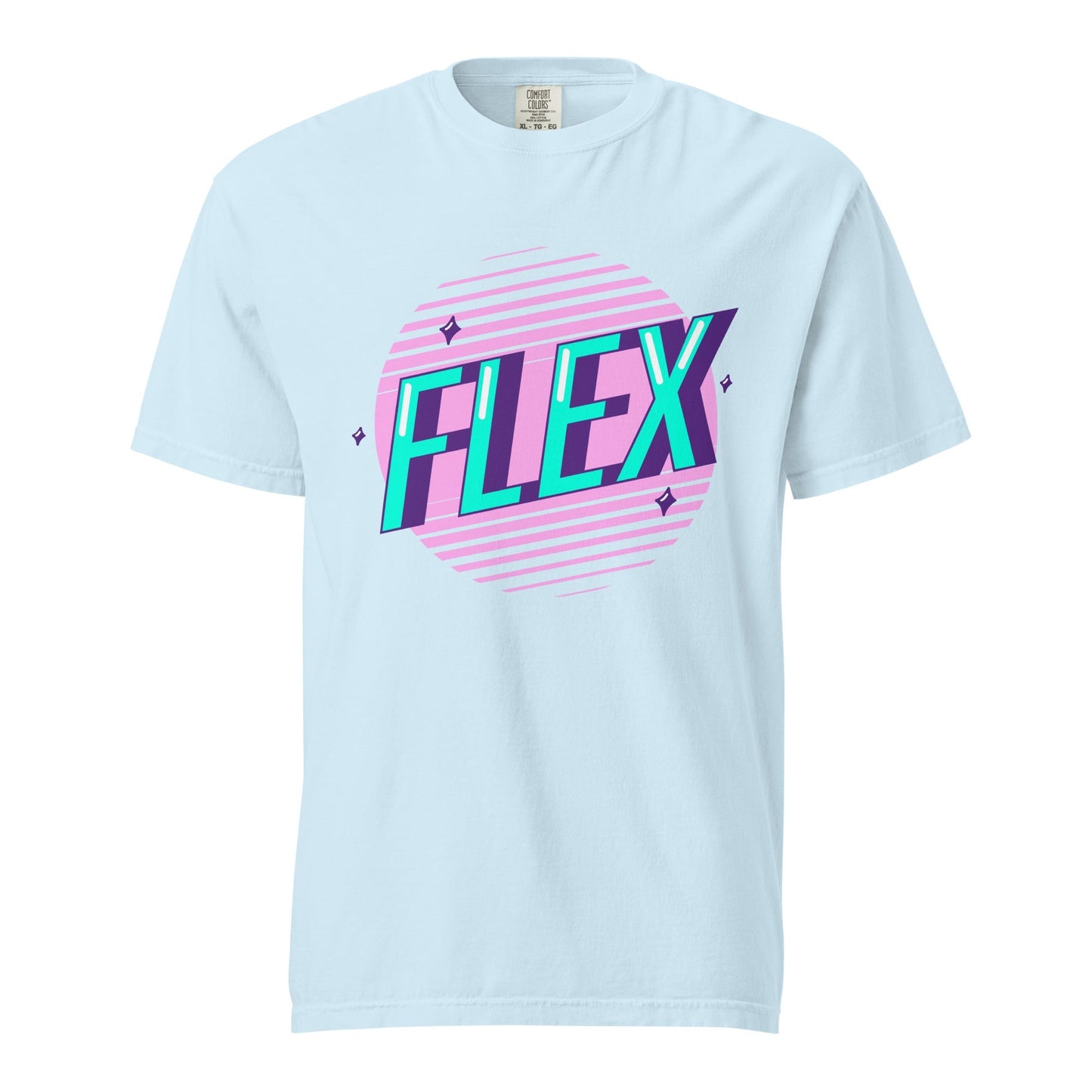 FLEX Graphic Tee - Unisex Heavyweight Cotton T-Shirt