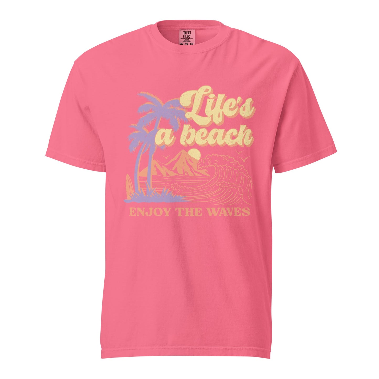 Life's a Beach Graphic Tee - Soft Cotton Unisex Shirt
