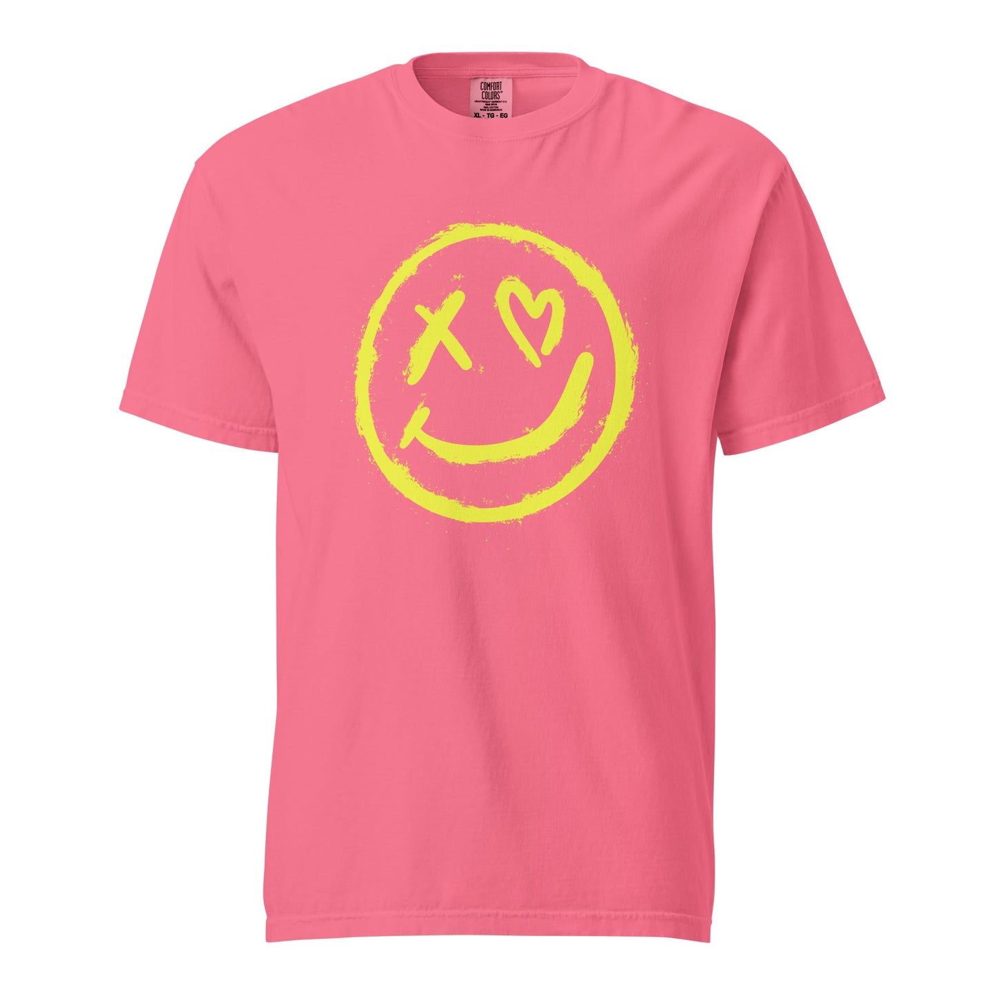 Smiley Rock Graphic Tee - Comfortable Ring-Spun Cotton T-shirt