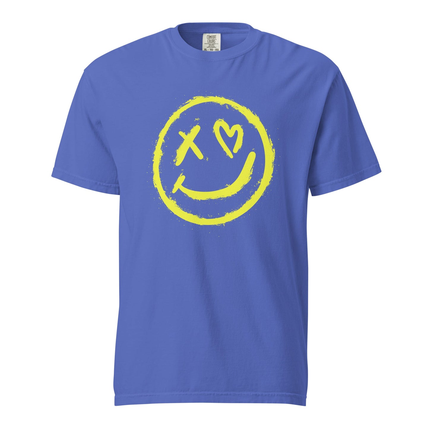 Smiley Rock Graphic Tee - Comfortable Ring-Spun Cotton T-shirt
