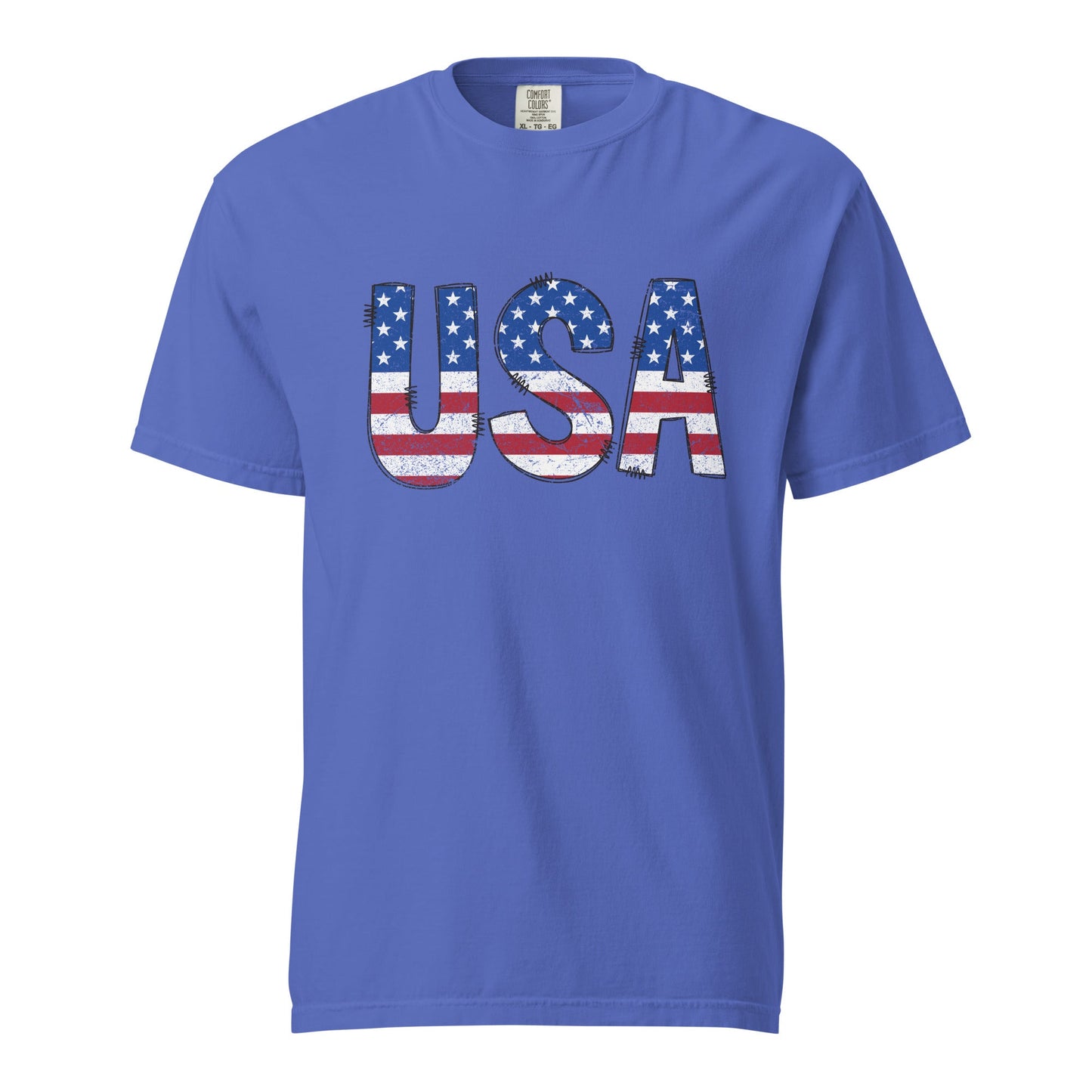USA Flag Graphic Tee