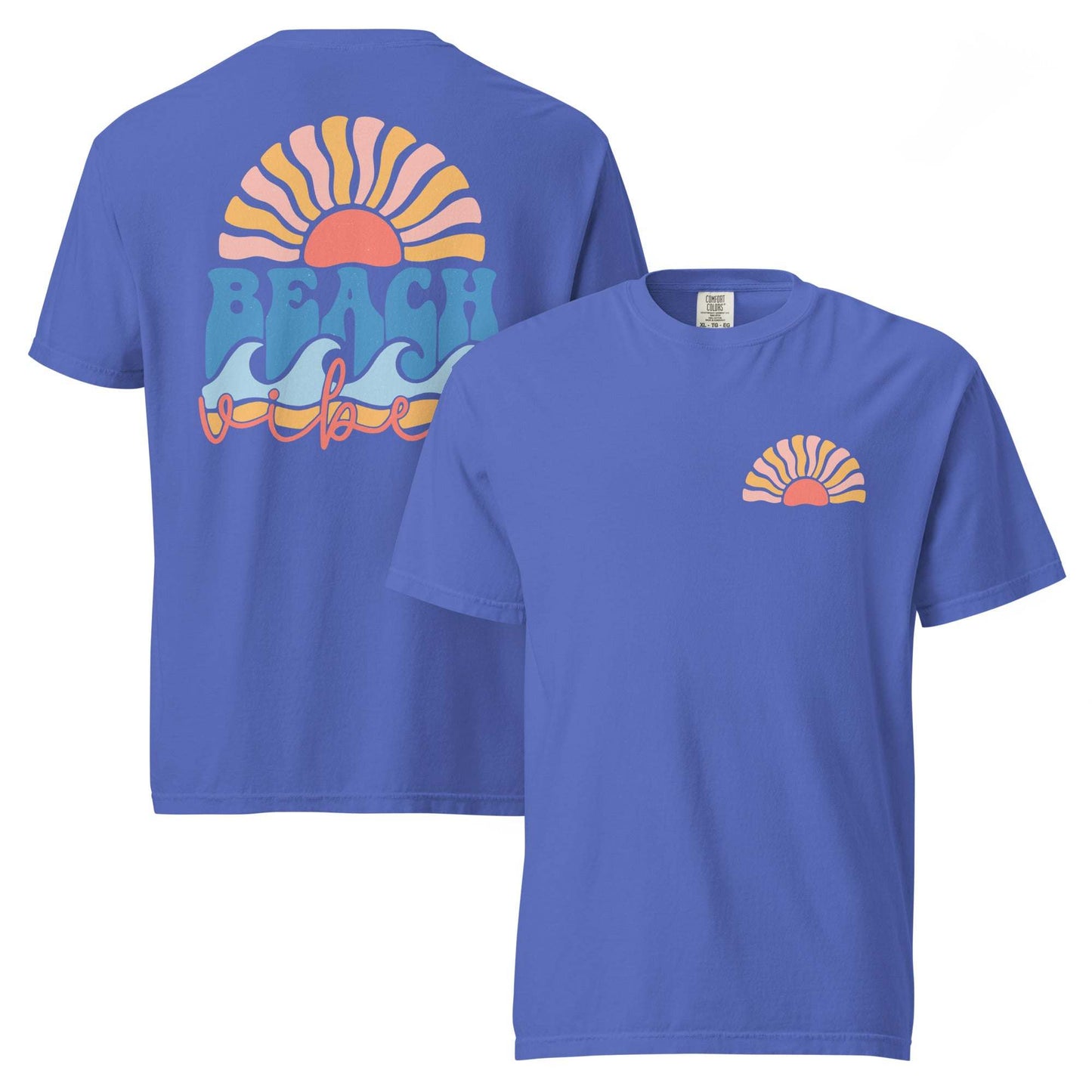 Beach Vibes Graphic Tee - Soft, Breathable Unisex Cotton T-Shirt