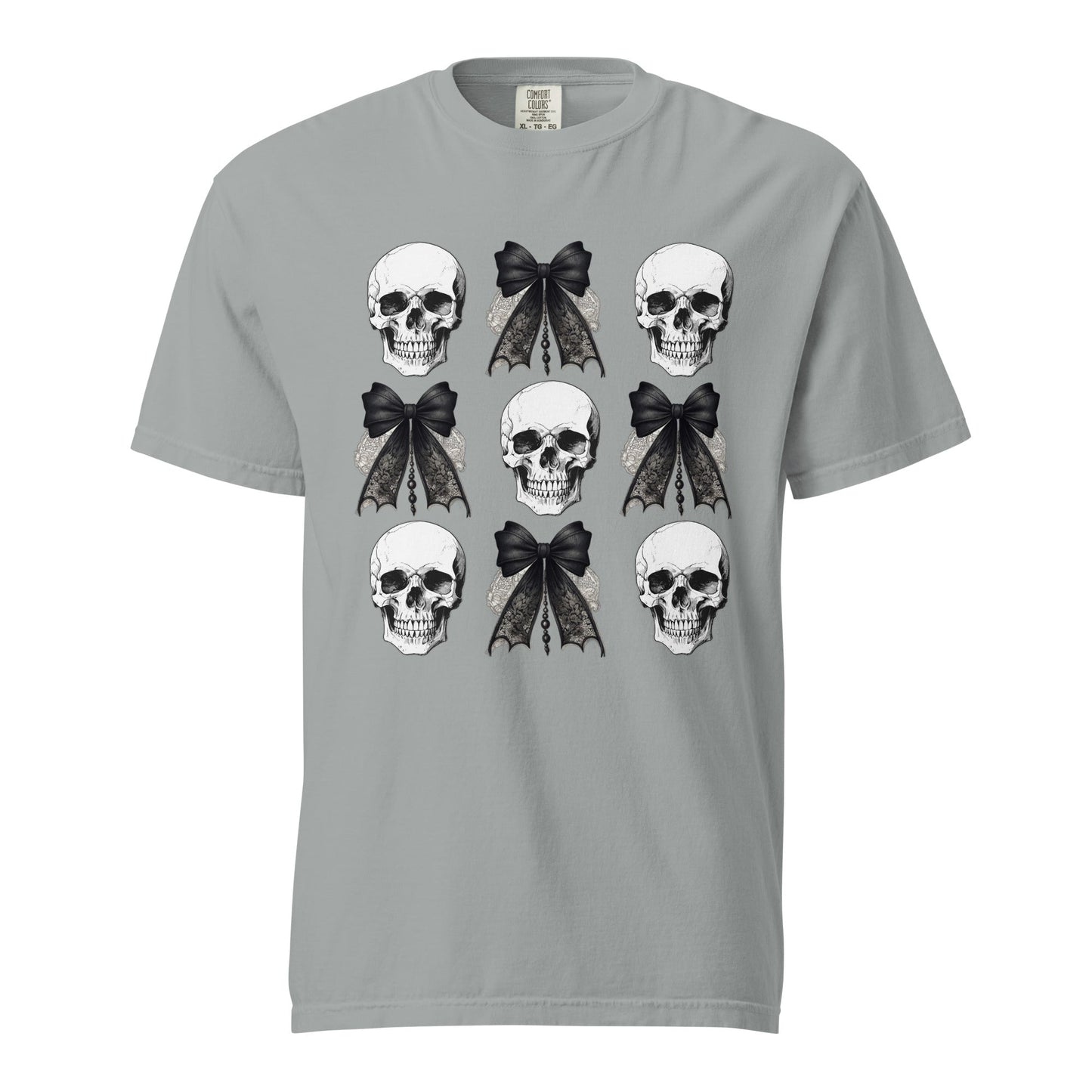 Skull and Bow Graphic Tee - Soft, Durable Cotton T-Shirt