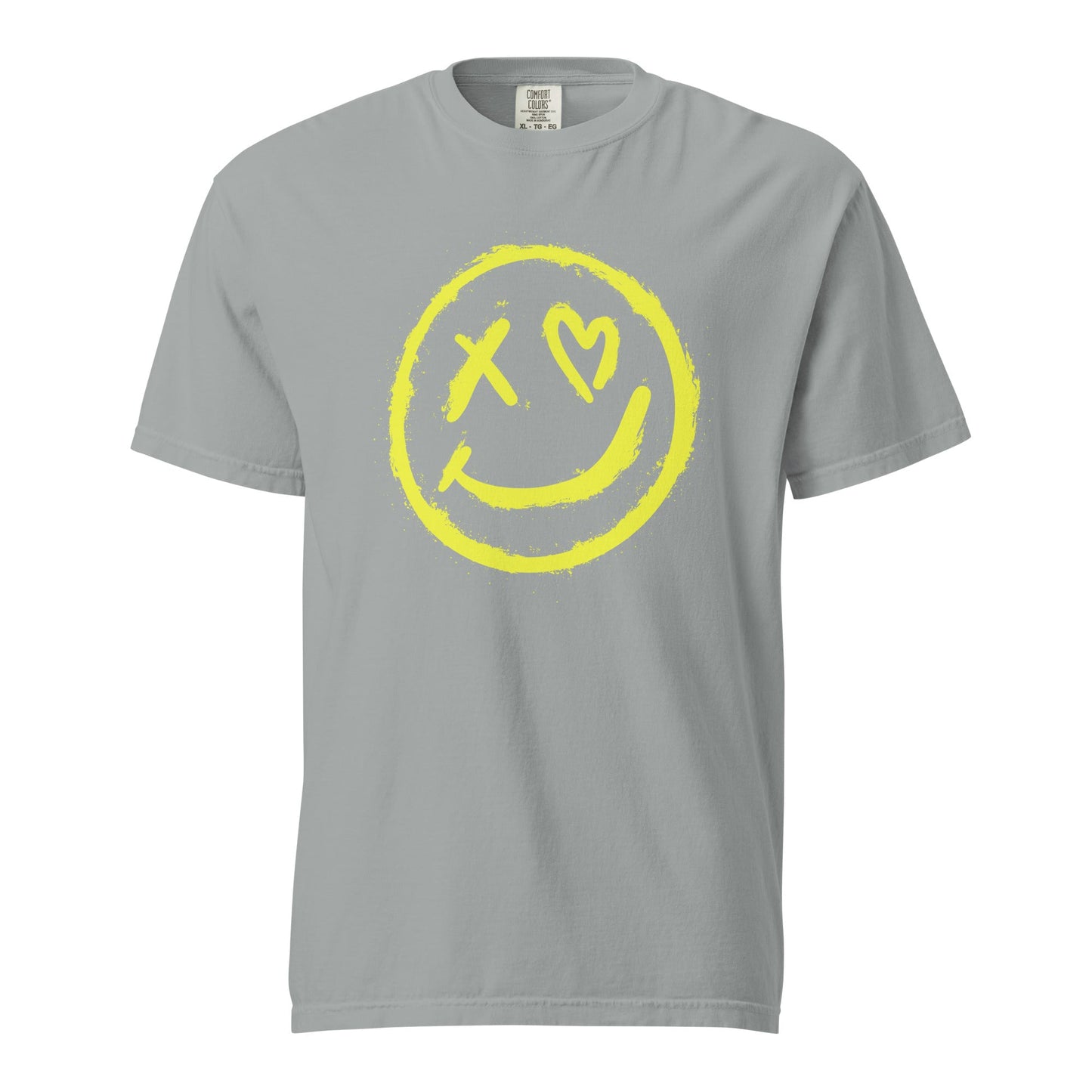 Smiley Rock Graphic Tee - Comfortable Ring-Spun Cotton T-shirt