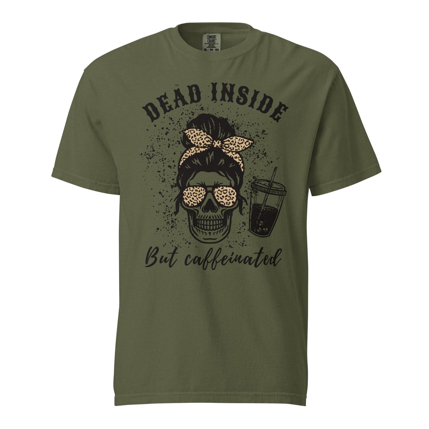 Dead Inside but Caffeinated Graphic Tee