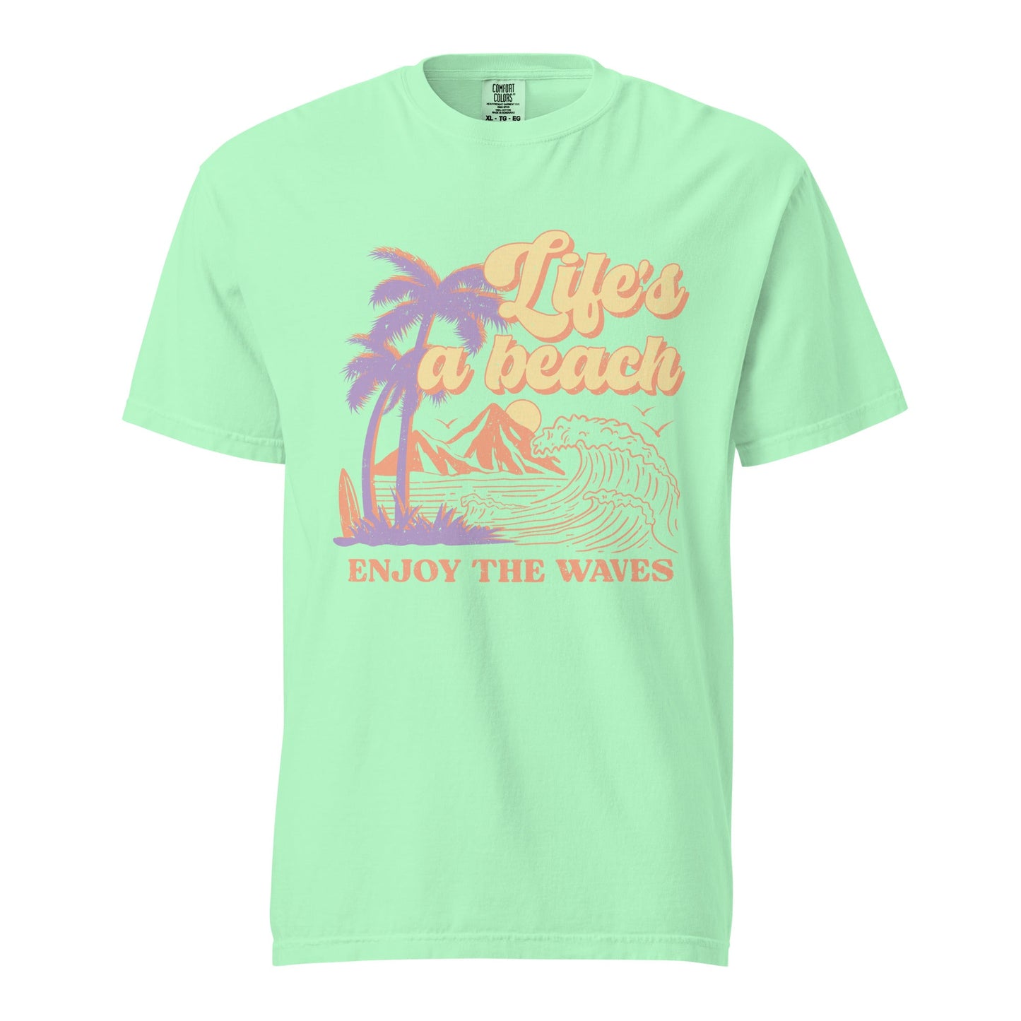 Life's a Beach Graphic Tee - Soft Cotton Unisex Shirt