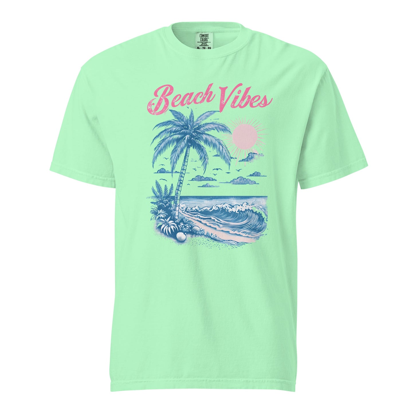 Beach Vibes Graphic Tee - Comfortable Cotton T-Shirt