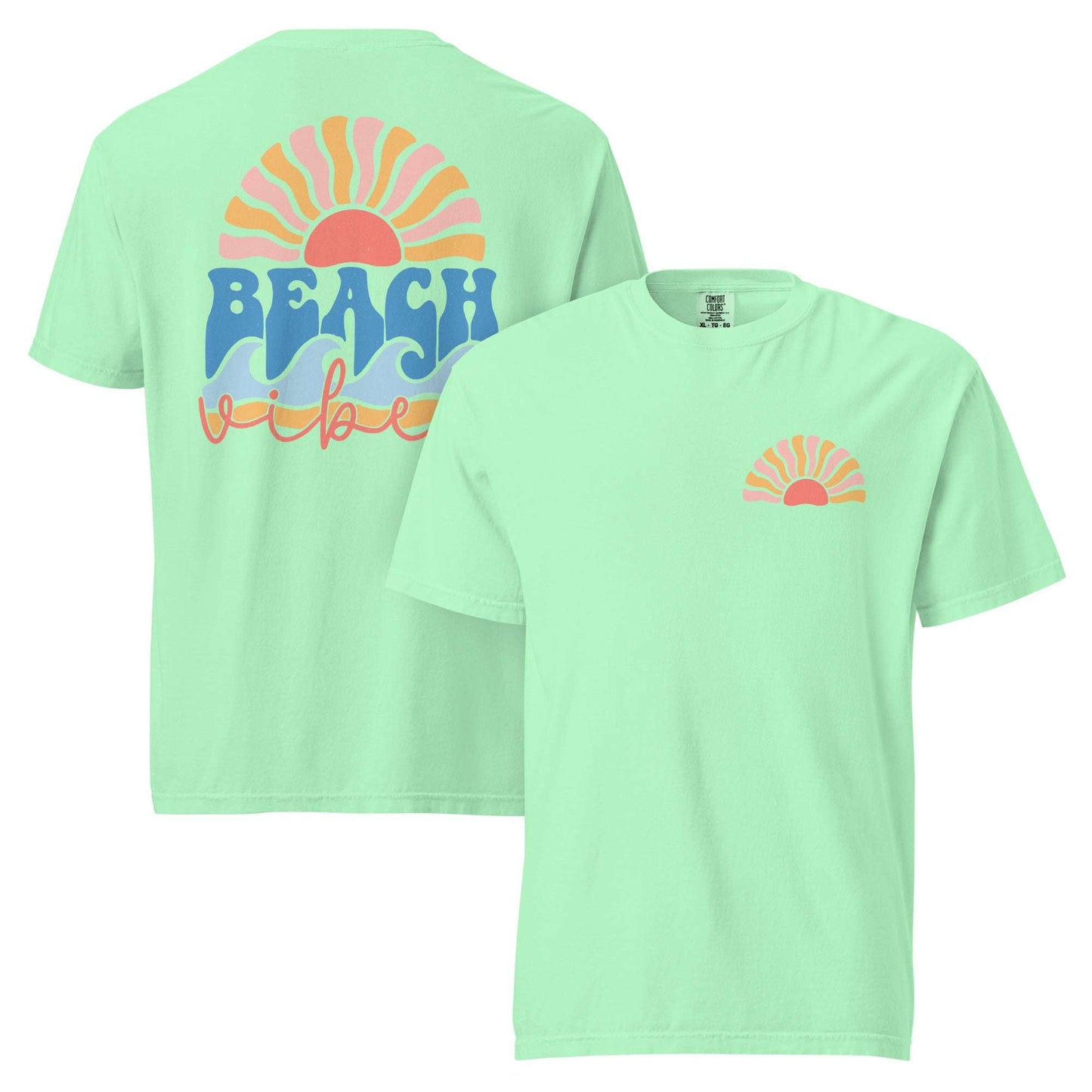 Beach Vibes Graphic Tee - Soft, Breathable Unisex Cotton T-Shirt