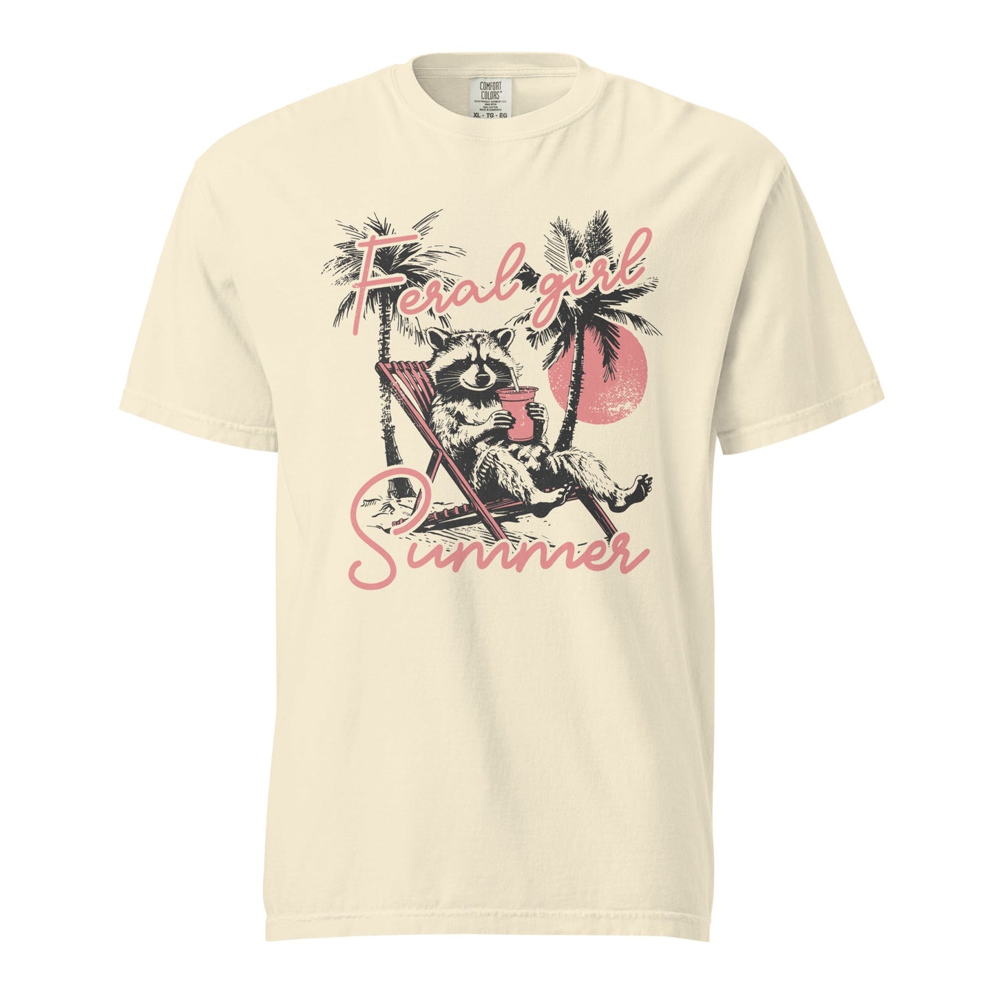 Feral Girl Summer Graphic Tee – Soft & Stylish Comfort