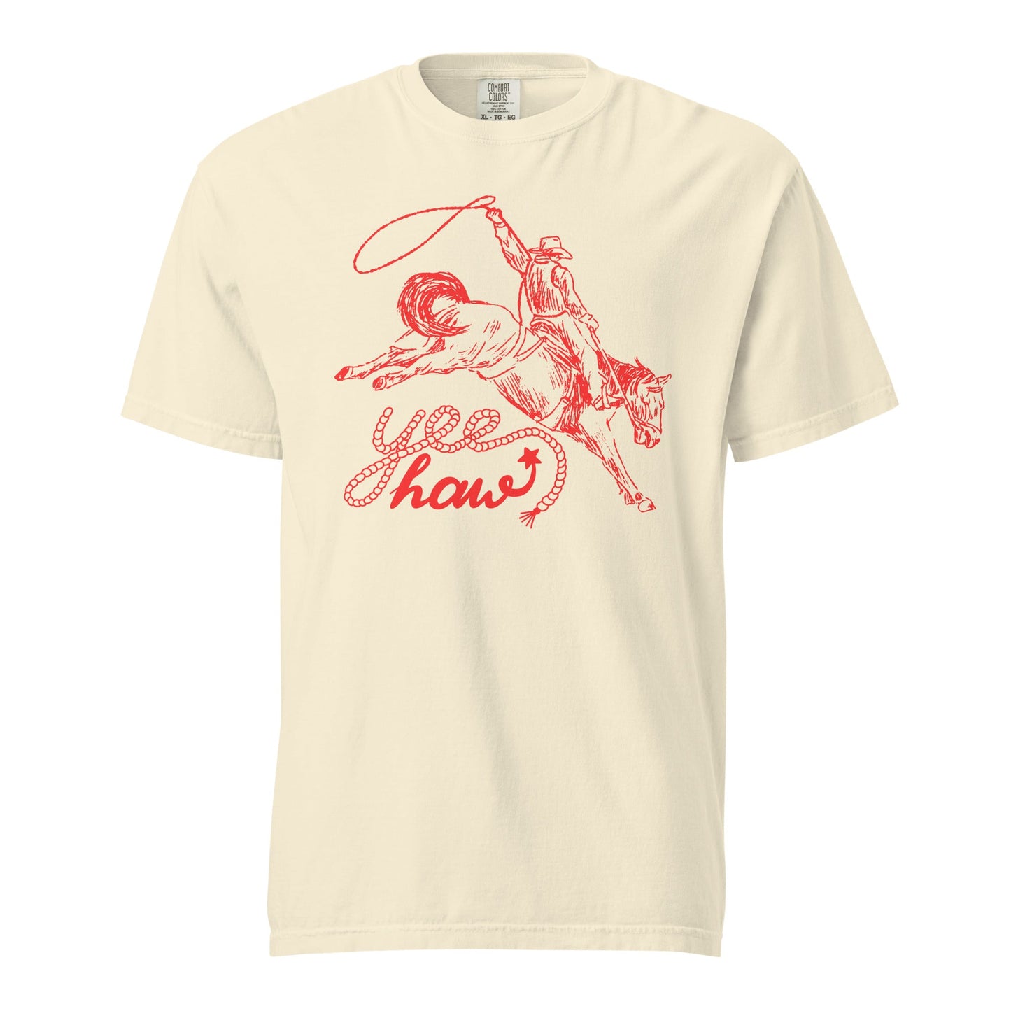 Yee Haw Graphic Tee - Soft, Breathable 100% Cotton T-Shirt