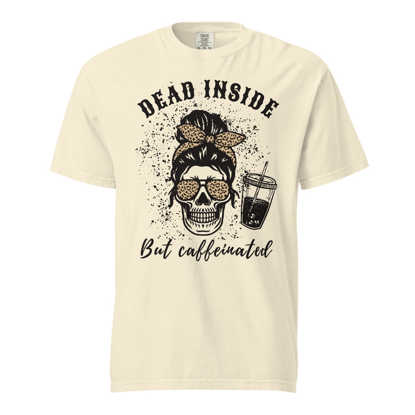 Dead Inside but Caffeinated Graphic Tee
