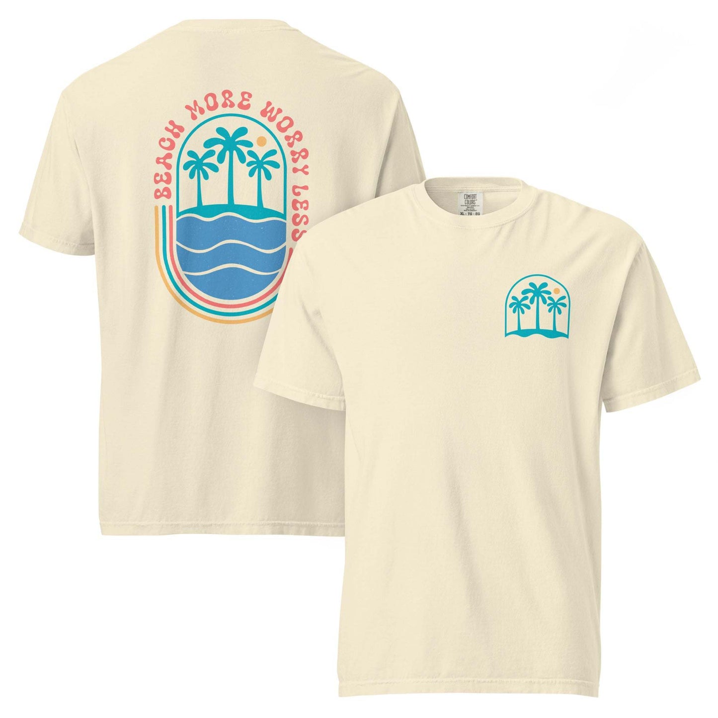 Beach More Graphic Tee - Unisex Cotton T-shirt, Breathable Comfort
