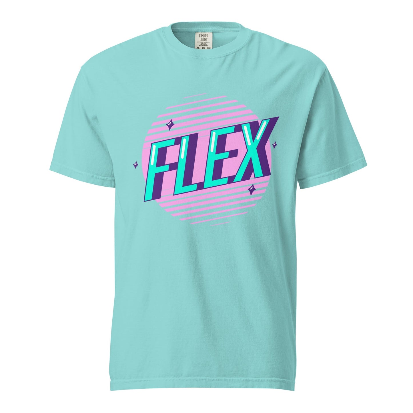 FLEX Graphic Tee - Unisex Heavyweight Cotton T-Shirt