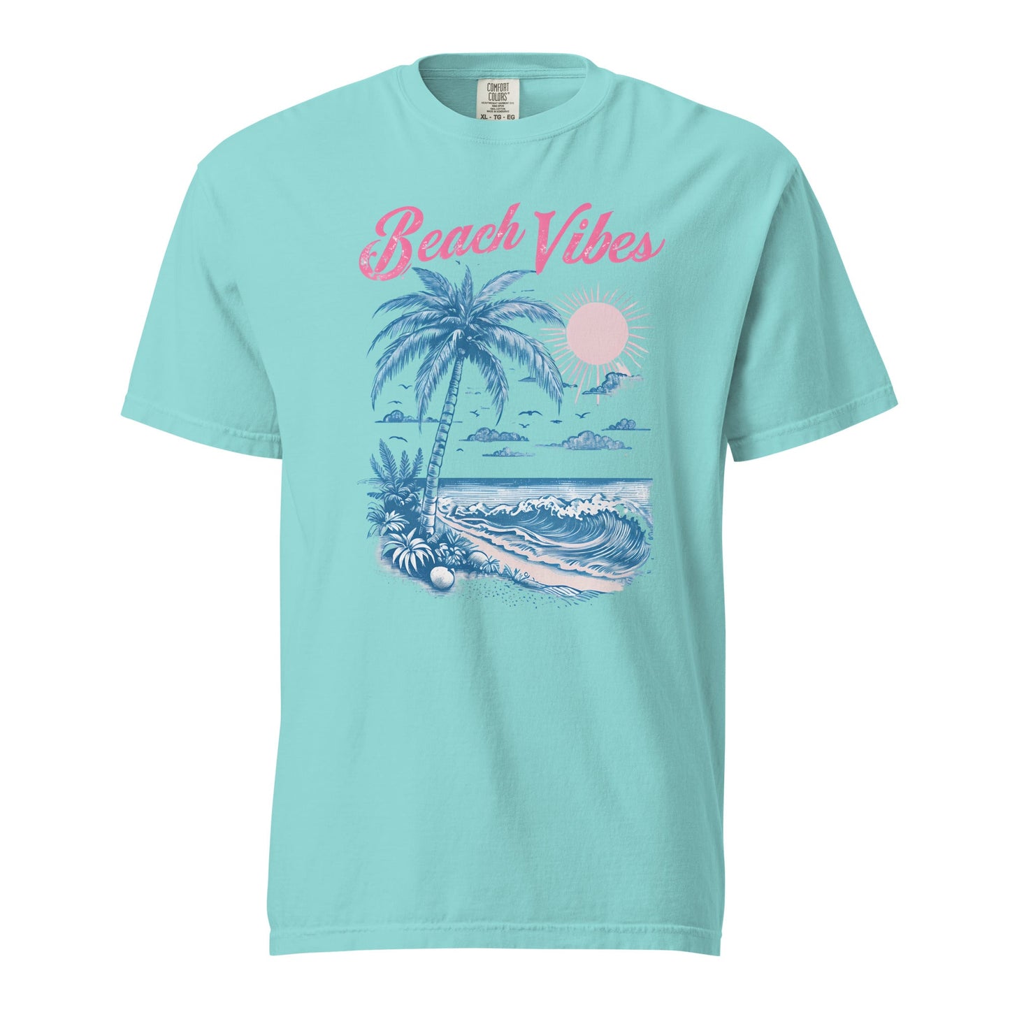Beach Vibes Graphic Tee - Comfortable Cotton T-Shirt