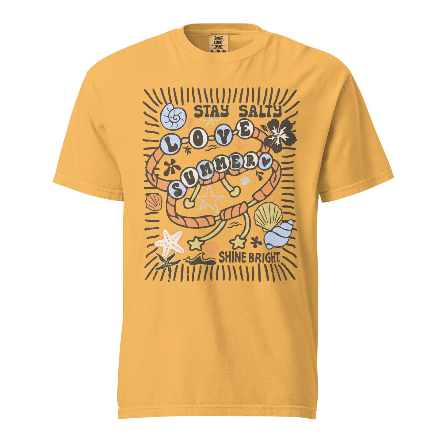 Stay Salty Love Summer Graphic Tee - Cotton Comfort