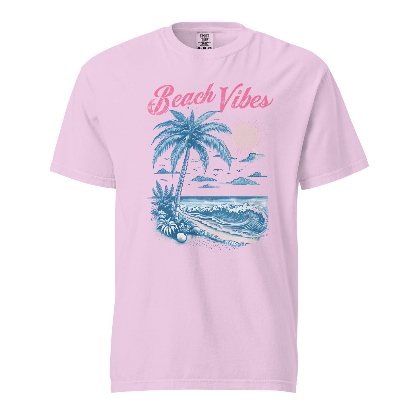 Beach Vibes Graphic Tee - Comfortable Cotton T-Shirt