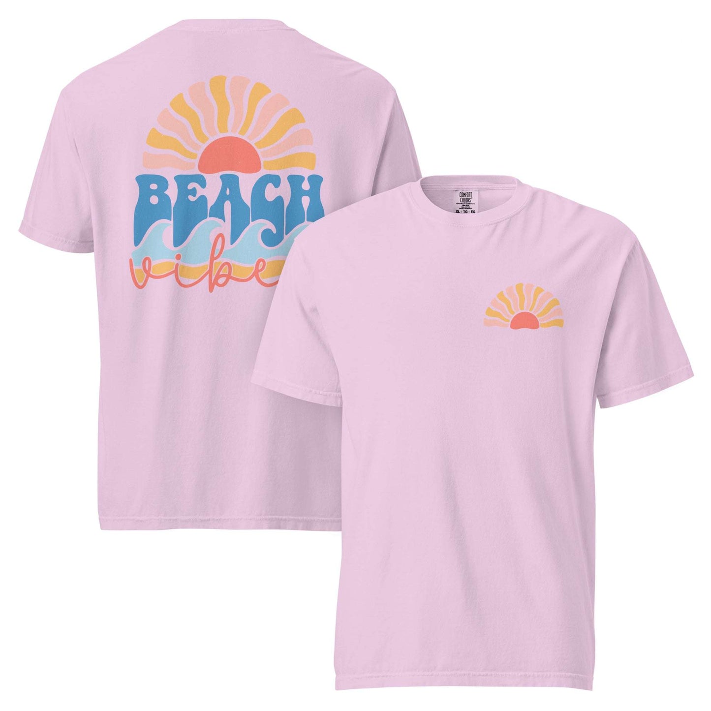 Beach Vibes Graphic Tee - Soft, Breathable Unisex Cotton T-Shirt