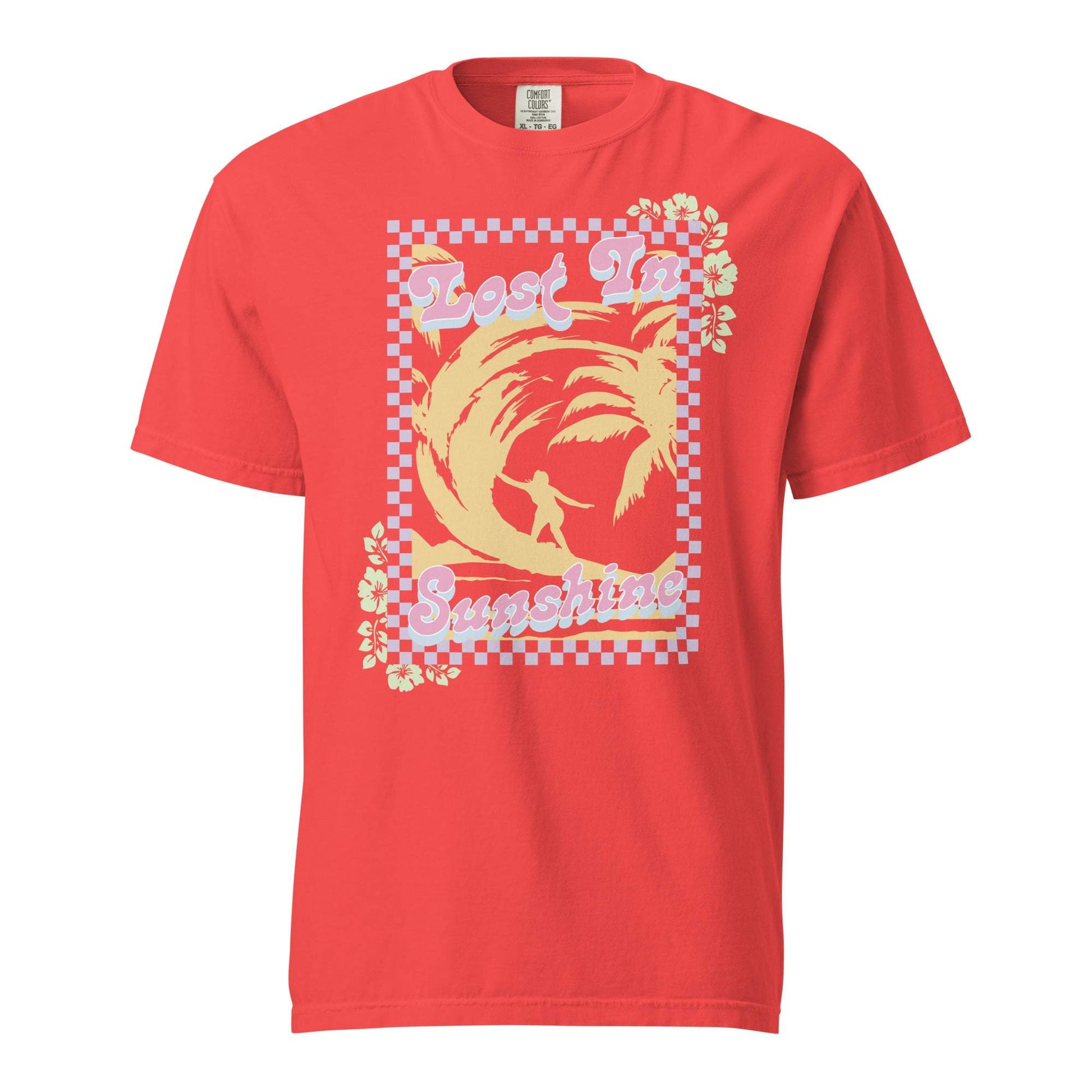 Lost In Sunshine Graphic Tee - Soft & Durable Cotton T-Shirt