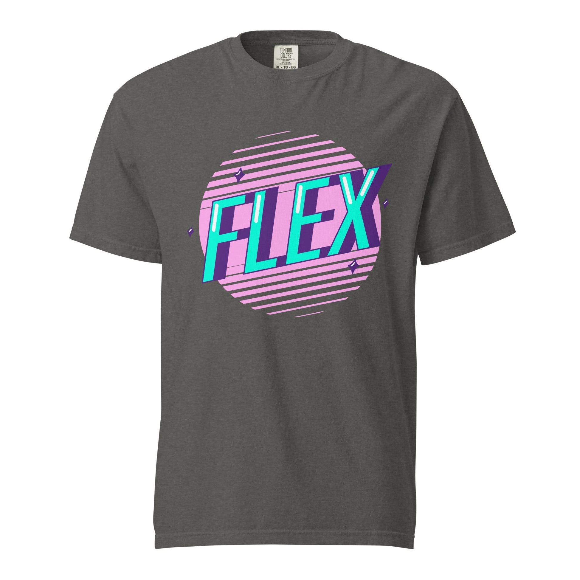 FLEX Graphic Tee - Unisex Heavyweight Cotton T-Shirt