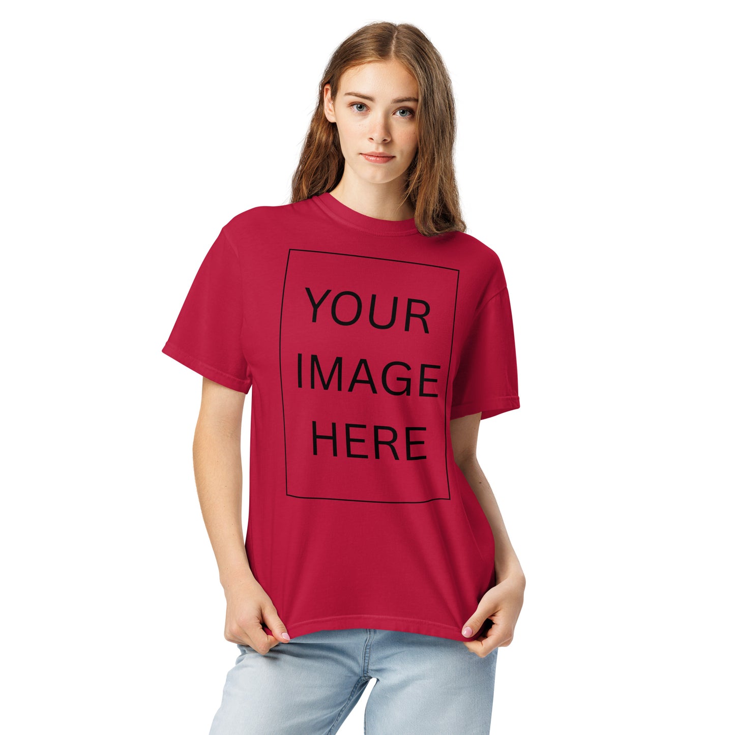 Custom Graphic Tee, Front & Back