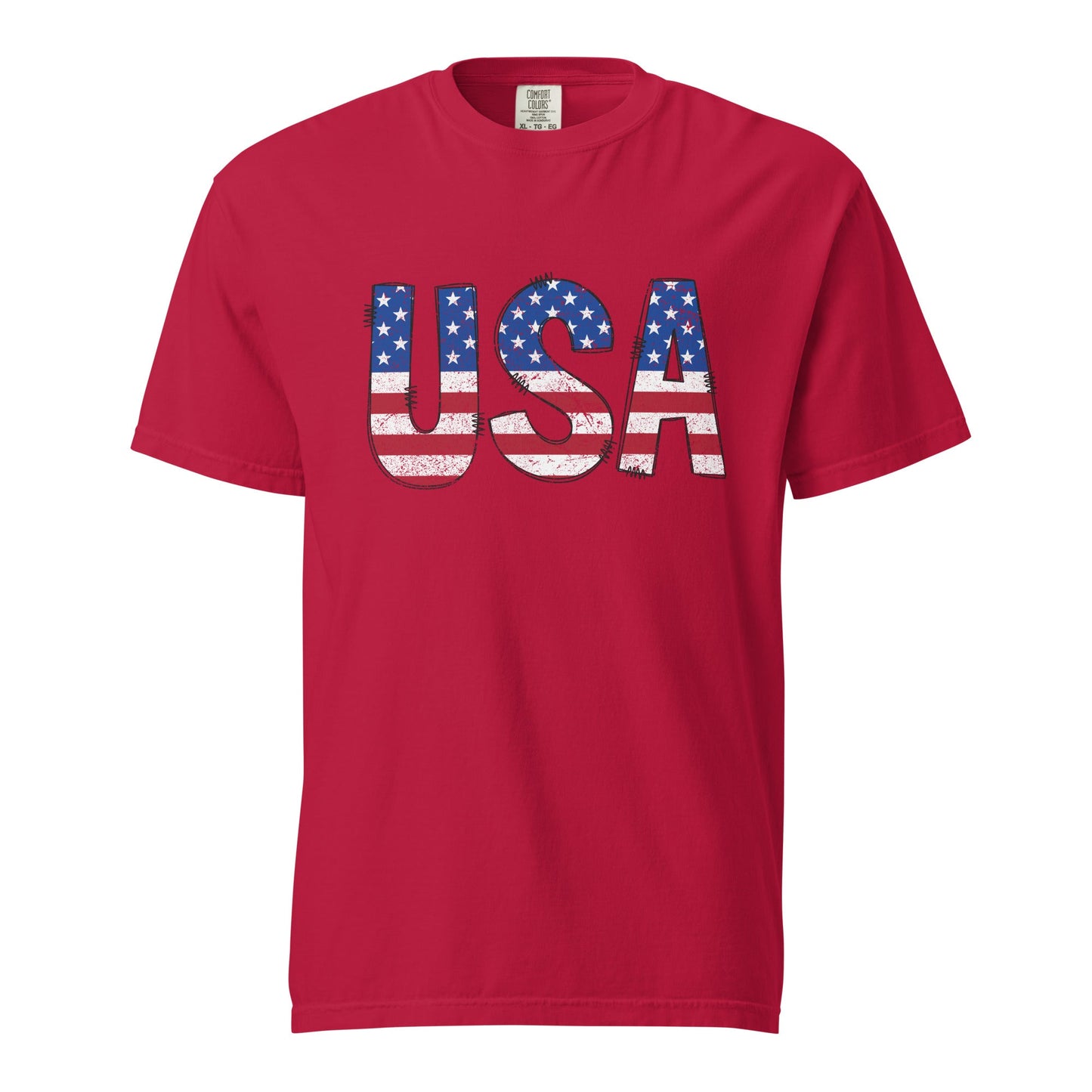 USA Flag Graphic Tee