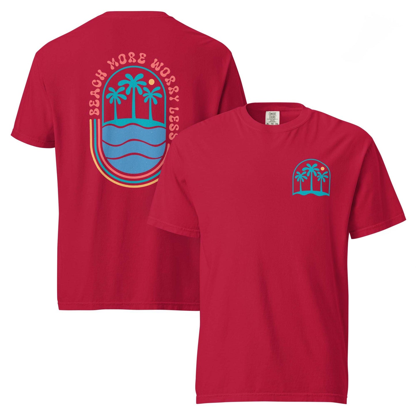 Beach More Graphic Tee - Unisex Cotton T-shirt, Breathable Comfort