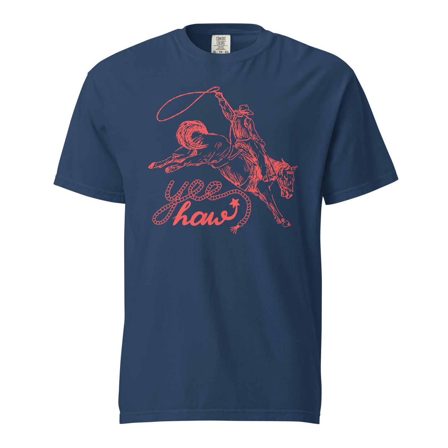 Yee Haw Graphic Tee - Soft, Breathable 100% Cotton T-Shirt