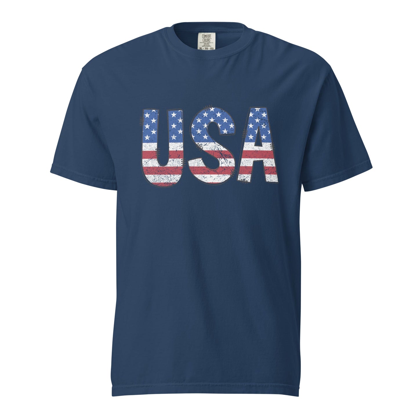 USA Flag Graphic Tee