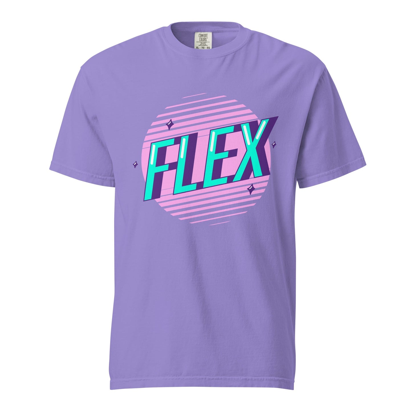 FLEX Graphic Tee - Unisex Heavyweight Cotton T-Shirt