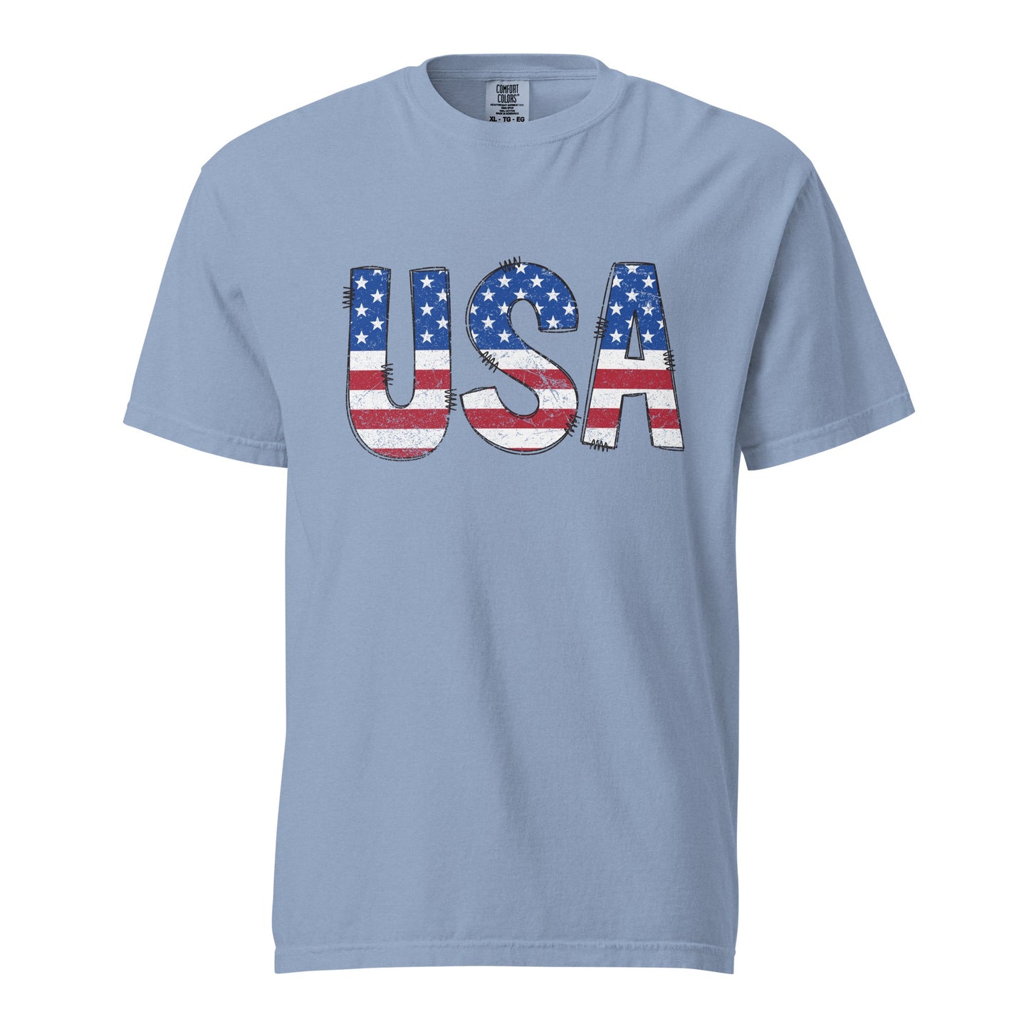 USA Flag Graphic Tee