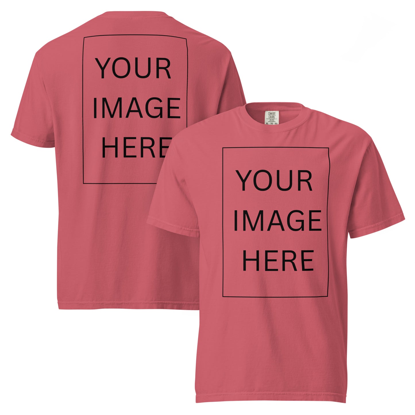 Custom Graphic Tee, Front & Back