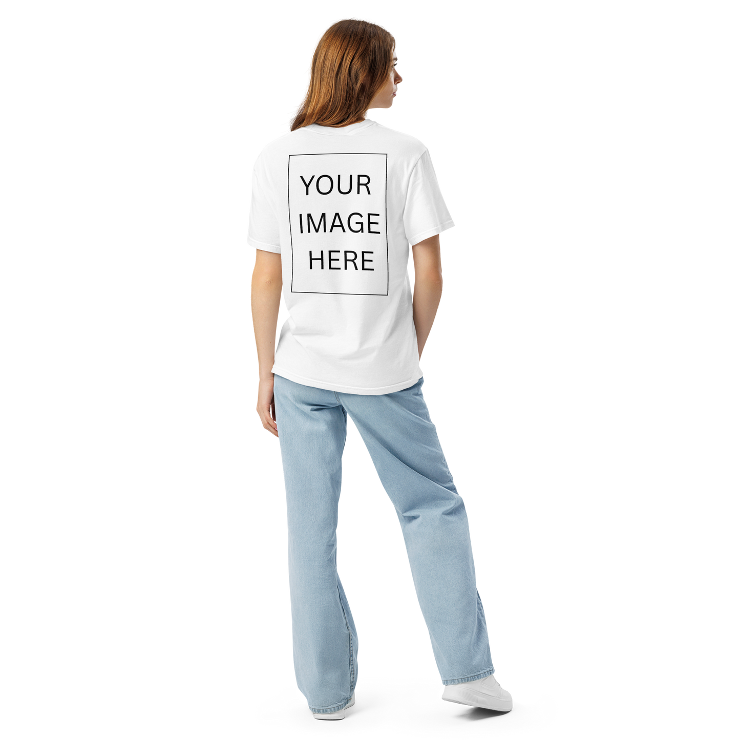 Custom Graphic Tee, Front & Back