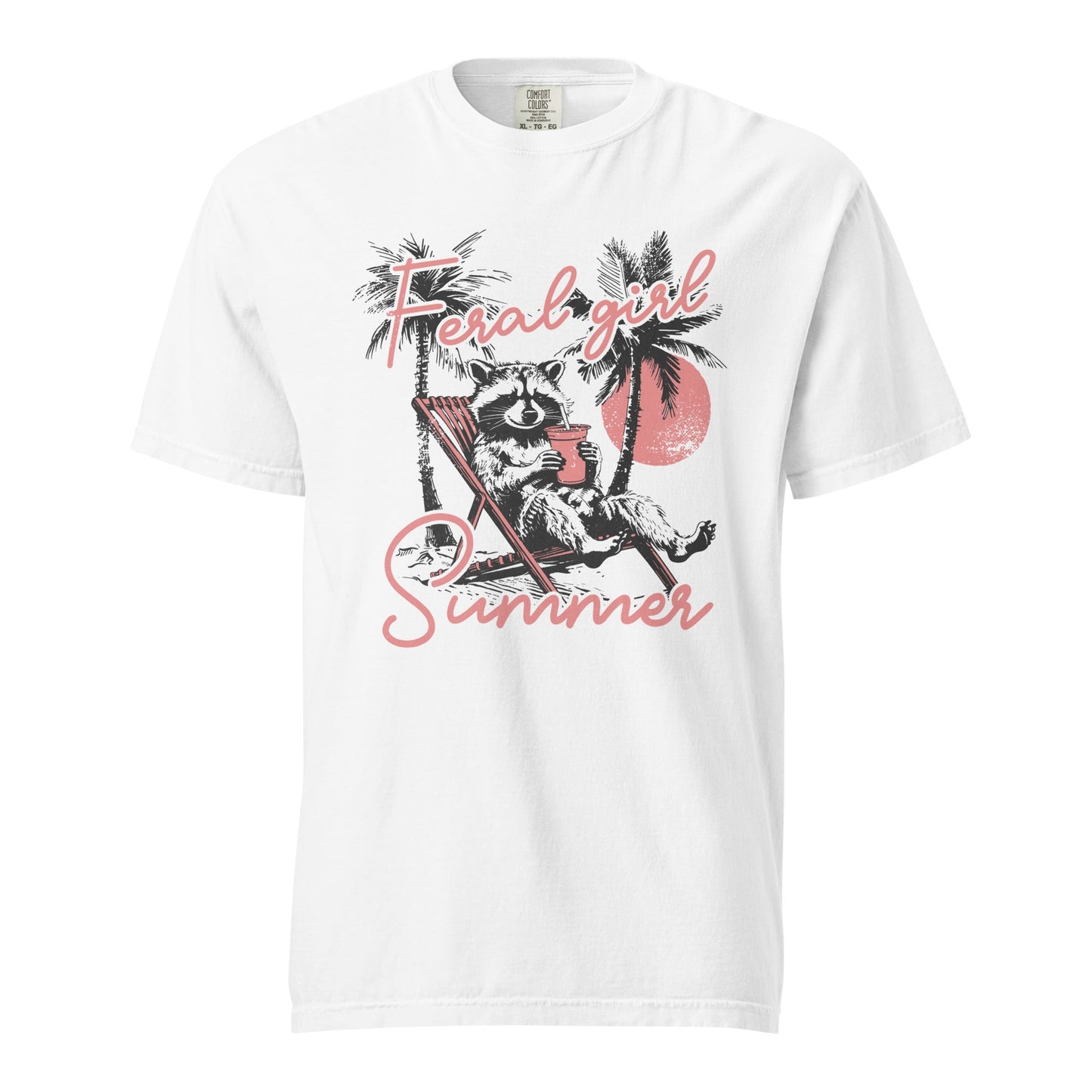 Feral Girl Summer Graphic Tee – Soft & Stylish Comfort