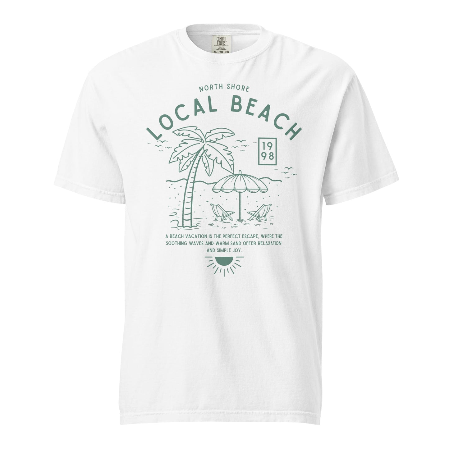 North Shore Local Beach Graphic Tee - Stylish & Comfortable