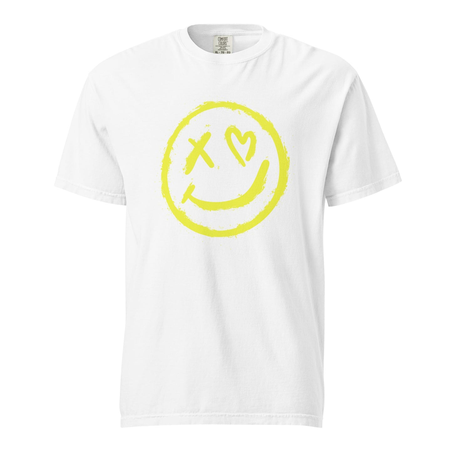 Smiley Rock Graphic Tee - Comfortable Ring-Spun Cotton T-shirt