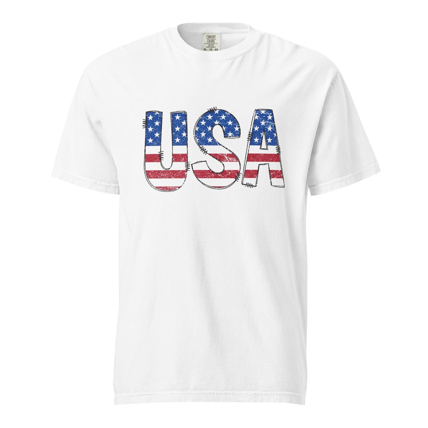 USA Flag Graphic Tee