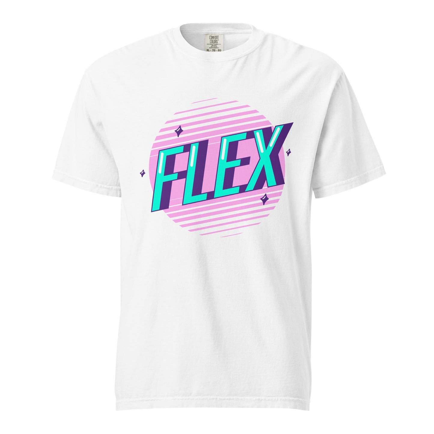 FLEX Graphic Tee - Unisex Heavyweight Cotton T-Shirt