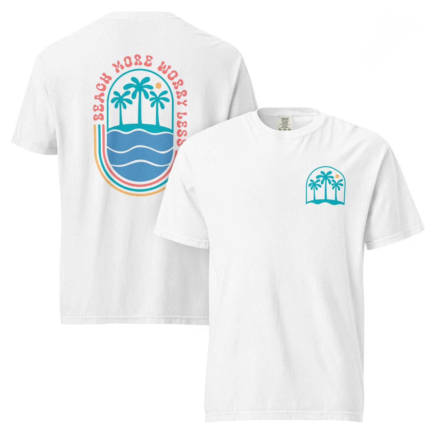 Beach More Graphic Tee - Unisex Cotton T-shirt, Breathable Comfort