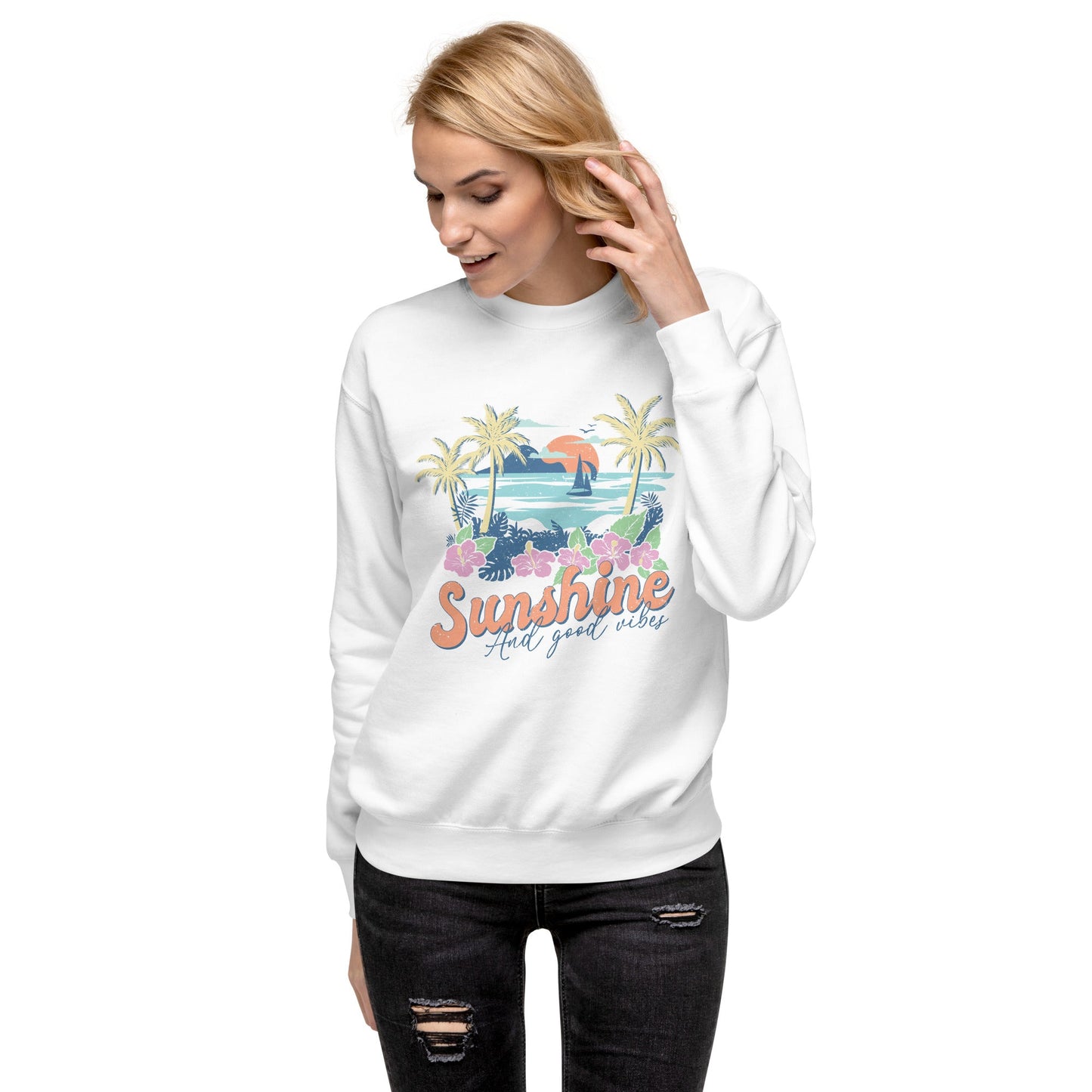 Sunshine and Good Vibes Crewneck