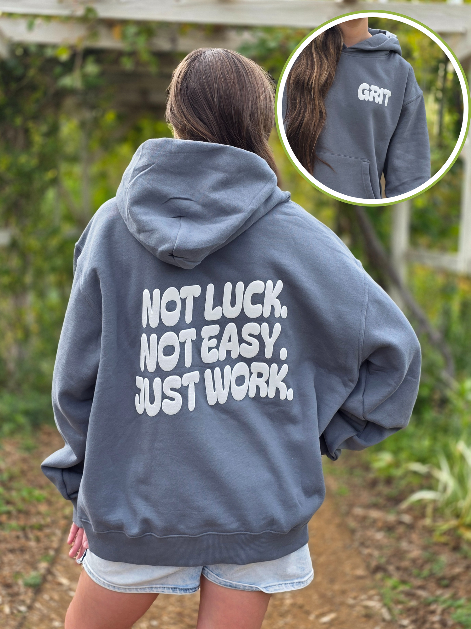 Puff Print Sweatshirts, Hoodies & Tees