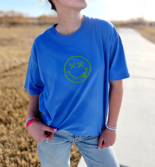 Hang Tight Smiley Face Tee