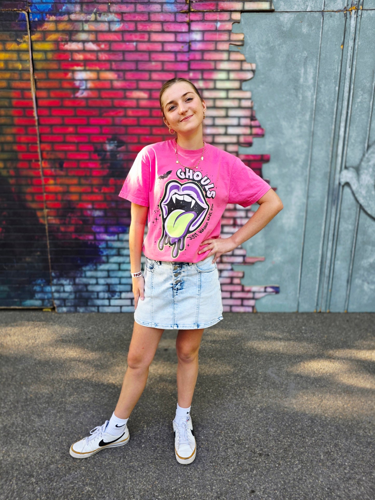 Ghouls Just Wanna Have Fun Graphic Tee