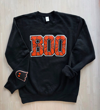 BOO Puff Ink Sweatshirt- Adults (S-4XL)