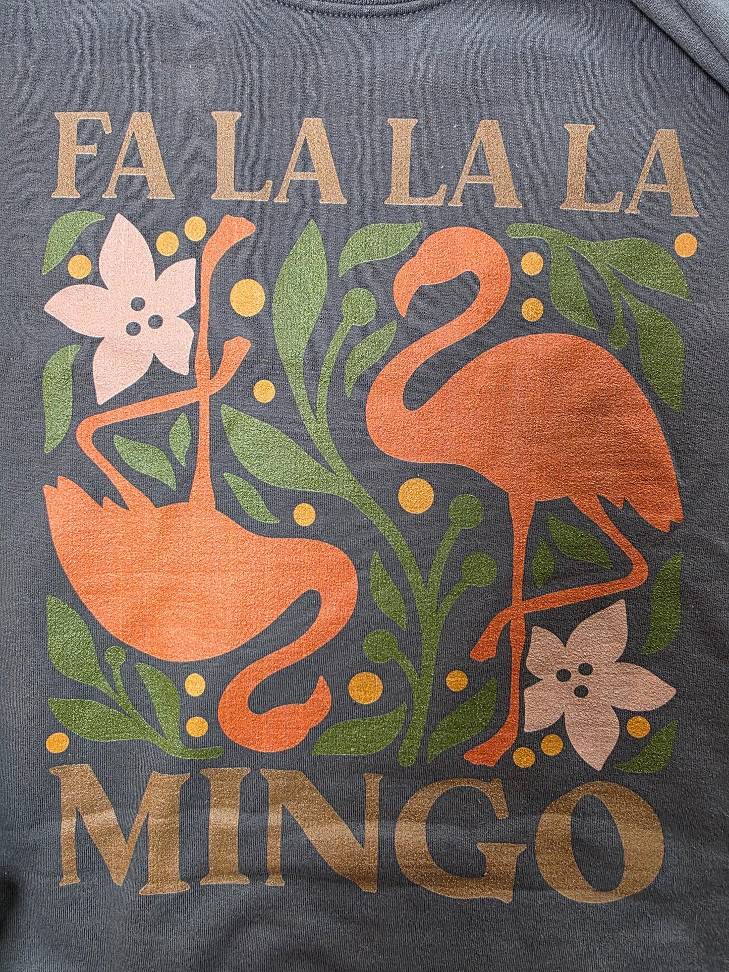 Fa La La La Mingo Sweatshirt – Festive Flamingo Christmas Crewneck
