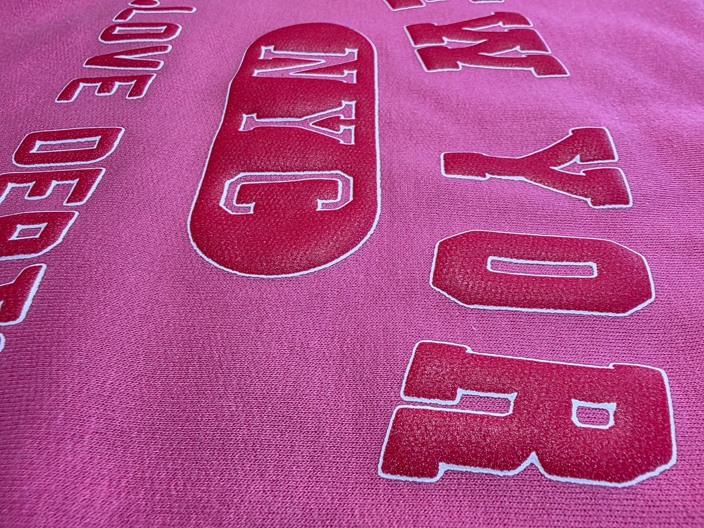 New York NYC Love Dept. Puff Sweatshirt